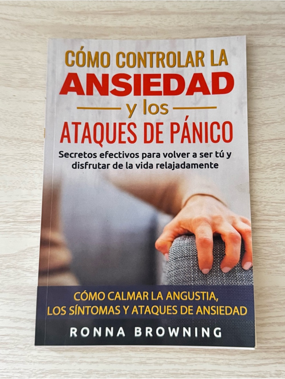 How to Control Anxiety & Panic Attacks Book - Ronna Browning (Spanish Edition)